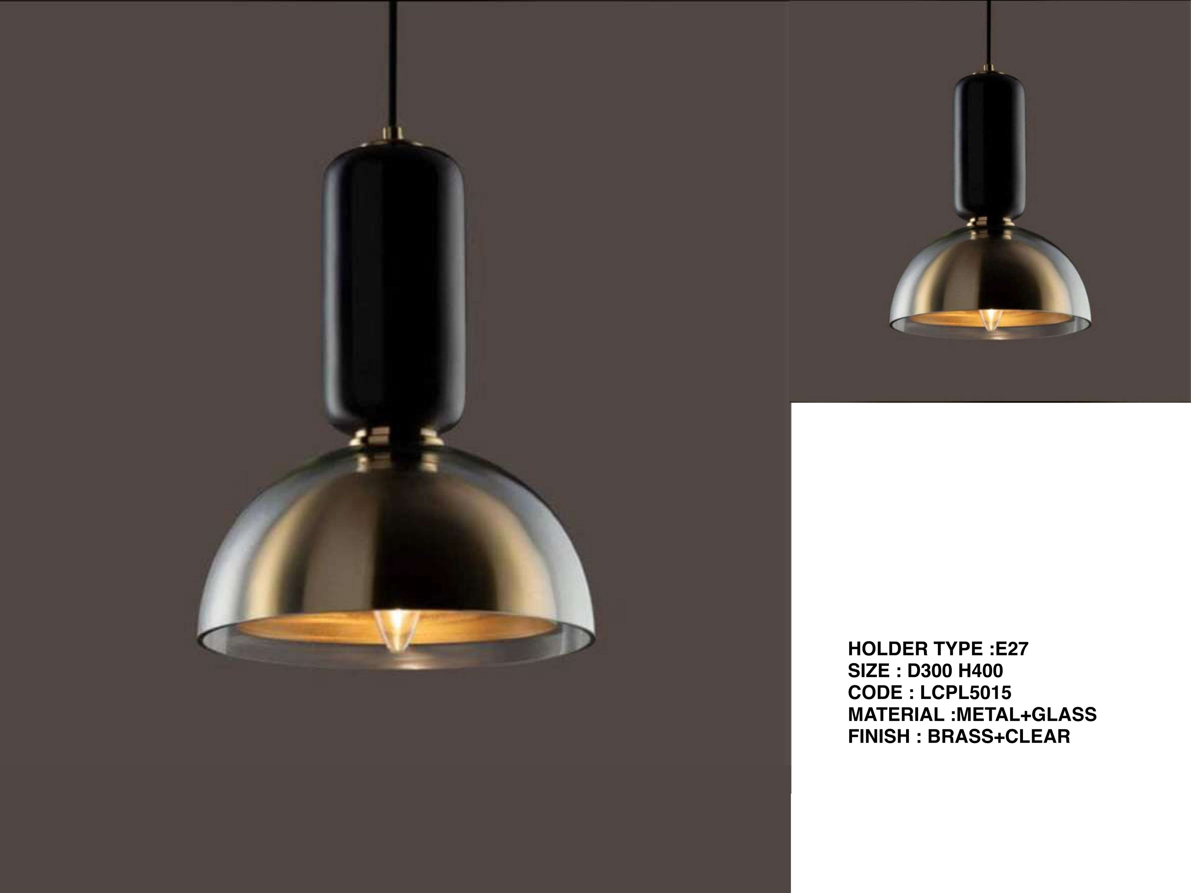 Beyond Lights - Brass Dome Lamp- LCHL